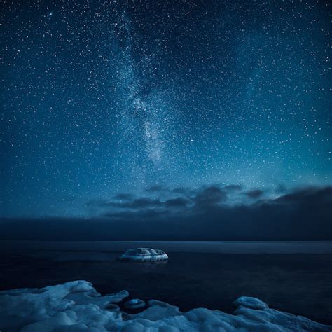 Night sky in Finland by Mikko Lagerstedt