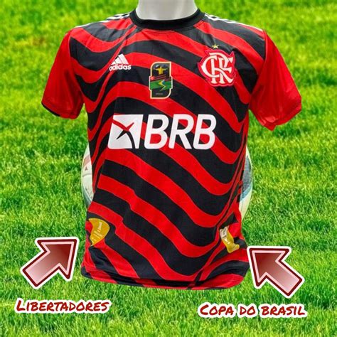 Camiseta De Time Masculina Do Flamengo Adquira A Sua Shopee Brasil