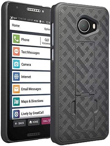 Amazon Nakedcellphone Case For Jitterbug Smart2 Black Tread