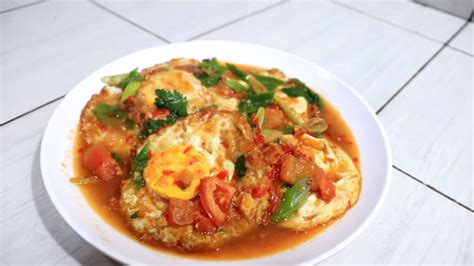 Telur Ceplok Pedas Manis Bahan Sedap