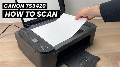 Canon Pixma TS3420 Printer How To Use The Scanner 3 Ways YouTube