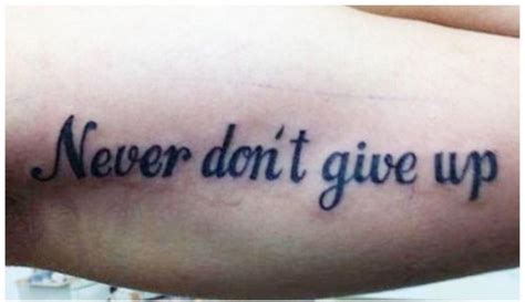 Never don't get a tattoo : r/CrappyDesign