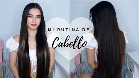 Mi Rutina De Cabello 2021 Largo Y Sano Tips Y Como Lo Cuido Youtube