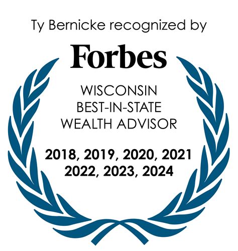 Ty Bernicke On Forbes 2024 Best In State Wealth Advisors List