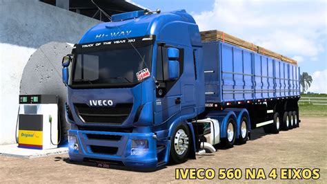 IVECO 560 NA 4 EIXOS RODOFORT MAPA ELDORADO PRO ETS 2 1 49 YouTube