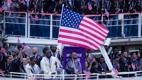 Team Usas Paris Olympics Opening Ceremony Highlights