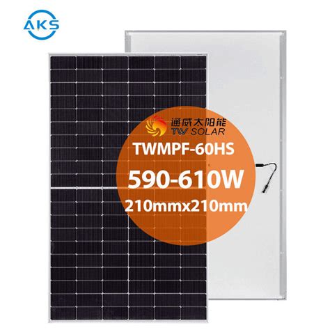 W High Power Tw Solar Panels W W W Monofacial Solar Panels