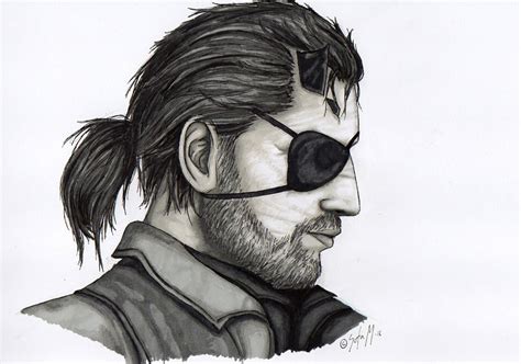 Big Boss Mgsv By Sofkius On Deviantart