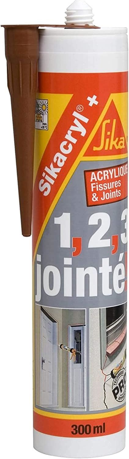 Sikacryl Mastic acrylique spécial fissures pour finitions et joints