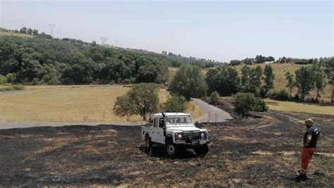 Cerveteri Divampa Un Incendio Di Sterpaglie