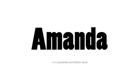 Amanda Name Tattoo Designs Name Tattoo Designs Name Tattoo Name Tattoos