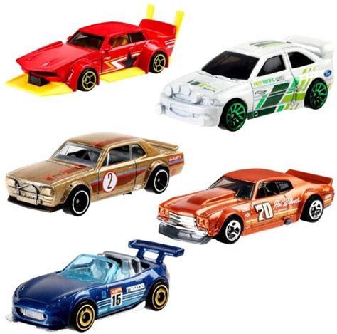 Набор машинок Mattel Hot Wheels Всемирно известный автомобиль базовая 1806 FYL12 5 шт купить