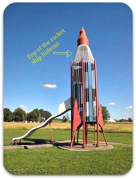 The Old Playground Rocket Ship Staringdownmedusa