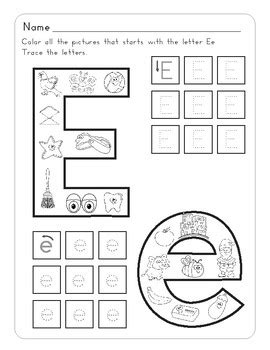 Free Printable Ee Worksheets