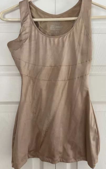 SPANX ASSETS RED Hot Label Nude Shape Wear Top Womens Size Large PicClick UK