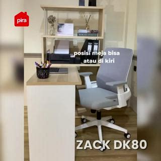 Jual Pira Zack DK 80 Meja Kerja Meja Belajar Dengan Rak Buku