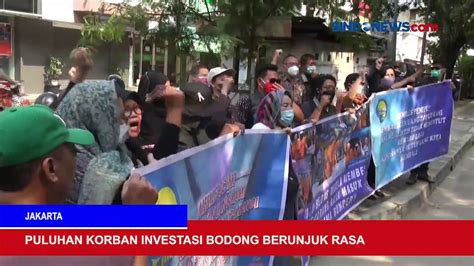 Korban Investasi Bodong Berunjuk Rasa Dan Kakek Pelaku Pelecehaan