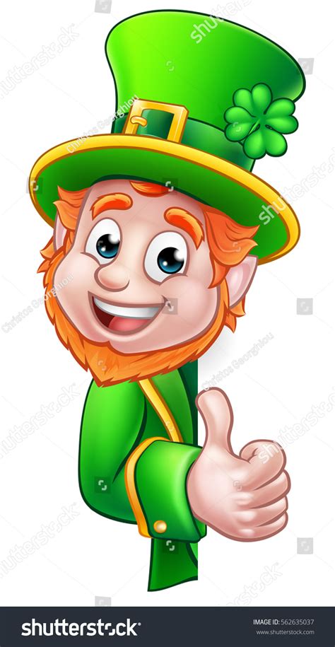 Cartoon Leprechaun St Patricks Day Character Stock Vector Royalty Free