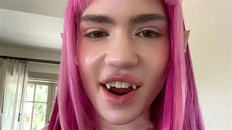 Grimes Wants Elf Ears and Vampire Teeth