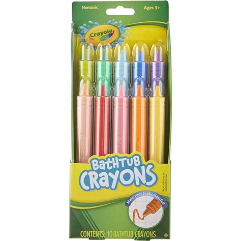 Crayola Bath Tub Crayons 10 Pack | Woolworths