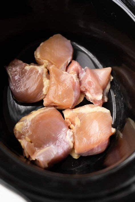 Bbq Slow Cooker Chicken Thighs Artofit