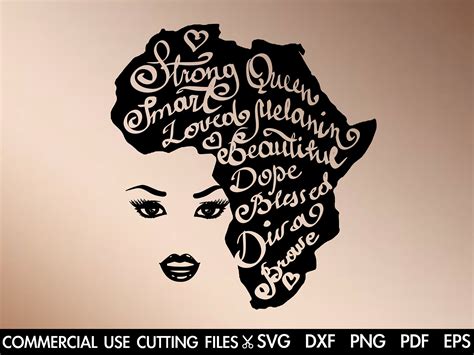 Black History Month Svg African Woman Svg Afro Lady Svg Etsy Images