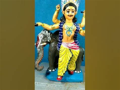 Vishwakarma thakur banana | vishwakarma murti making #shorts - YouTube