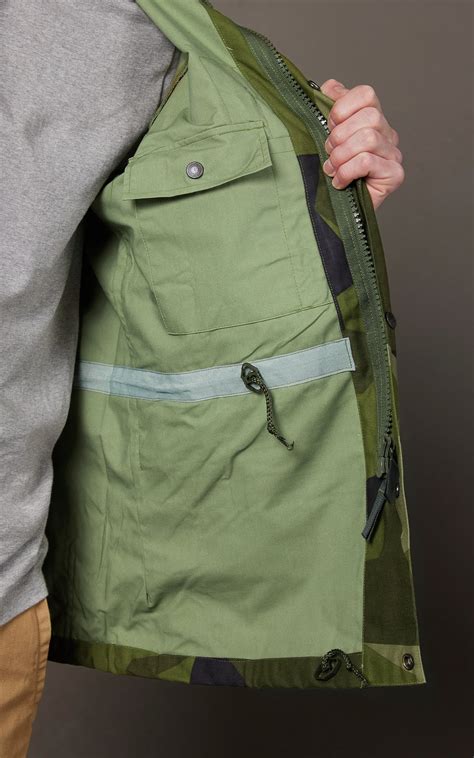 Military Surplus Vintage M 90 Swedish Field Jacket Camo Cultizm