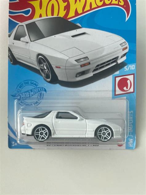 Hot Wheels 89 Mazda Savanna RX 7 FC3S Hobbies Toys Toys Games On Carousell