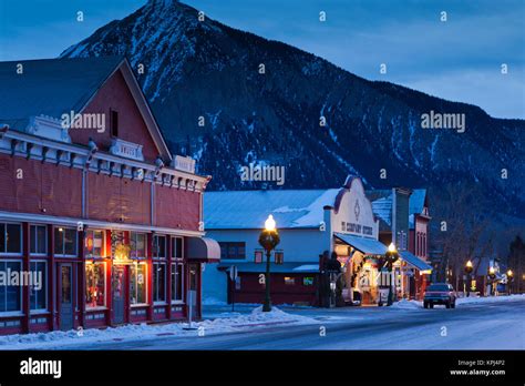 Crested Butte Winter Hi Res Stock Photography And Images Alamy