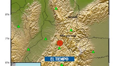 Nuevo Sismo En Colombia Se Registra De Magnitud 4 3 En Santander Santander Colombia