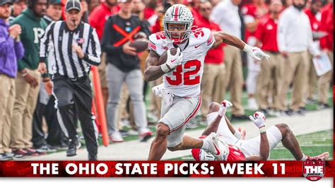 Ohio State Picks Show Buckeyes Score Prediction Marvin Harrison Picks