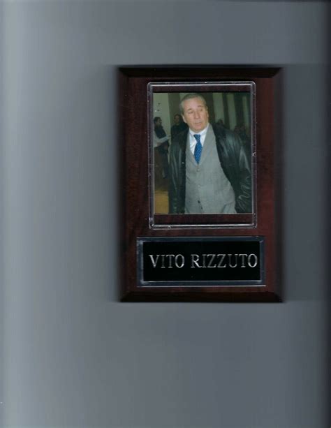 Vito Rizzuto Plaque Mafia Organized Crime Mobster Mob Ebay