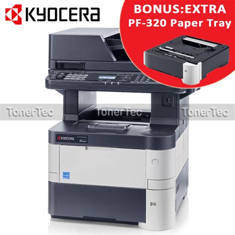Kyocera ECOSYS M3040DN 3-in-1 Mono Laser Network Printer+BONUS:PF-320 ...