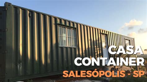 Casa container entregue pela Elitte Containers em Salesópolis SP