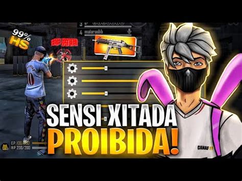 SENSI XITADA MELHOR SENSIBILIDADE E DPI PARA SUBIR CAPA NO FREE