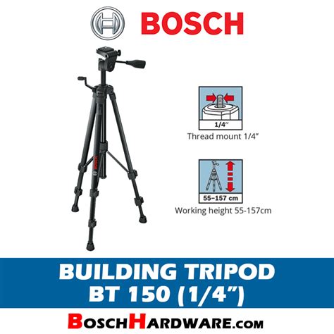 Bosch Building Tripod BT 150 1 4 Malaysia BoschHardware