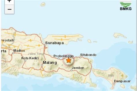 Update Terkini Situasi GEMPA Probolinggo 4 1 Magnitudo Pukul 17 45 WIB