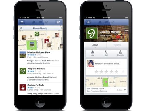 Facebooks Refreshed Nearby Feature For Ios Android Could Take A Bite