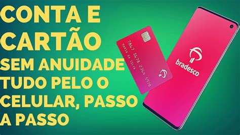 COMO ABRIR CONTA NO BRADESCO PELO O APP E SOLICITAR O CARTÃO DE CREDITO