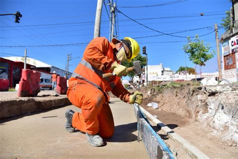 Fernando Moreira Recorri Las Obras De La Avenida Illia Infowebnoticias