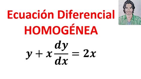 CÓMO resolver una ECUACIÓN diferencial HOMOGÉNEA ejercicios RESUELTOS