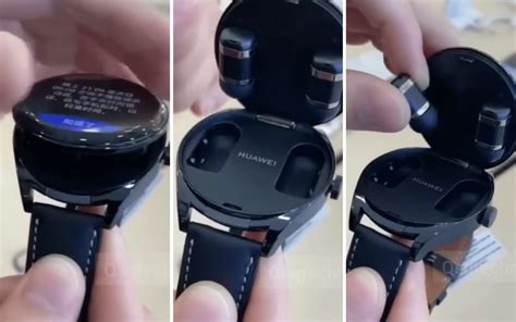 Huawei S Watch Buds Device Is A Smartwatch And A Set Of Earbuds Stuff