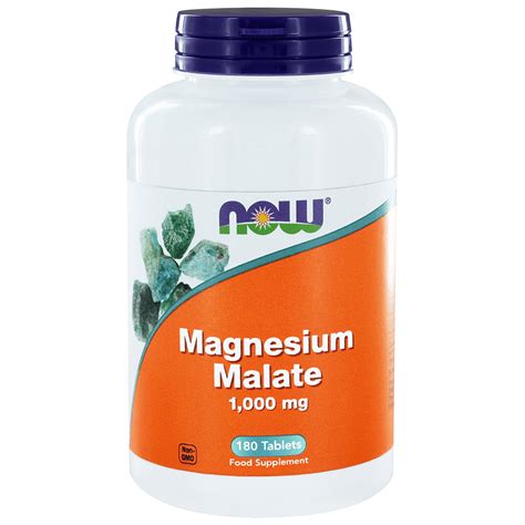 NOW Magnesium Malate 1000mg