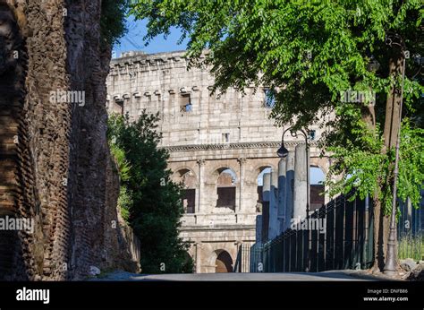 view of the colosseum Stock Photo - Alamy