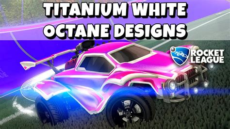 Best Clean Titanium White Octane Designs For Rocket League 2023 Update