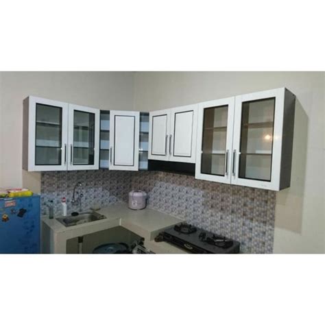 Jual Kitchen Set Pintu L Lemari Gantung Dapur Minimalis Di Lapak