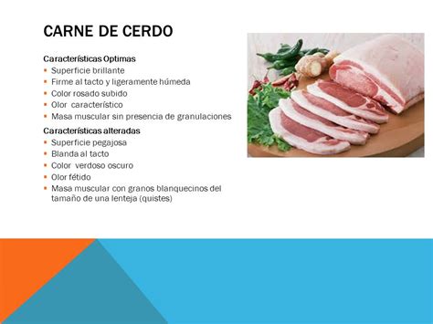 Características De La Carne De Cerdo Noticias de Carne