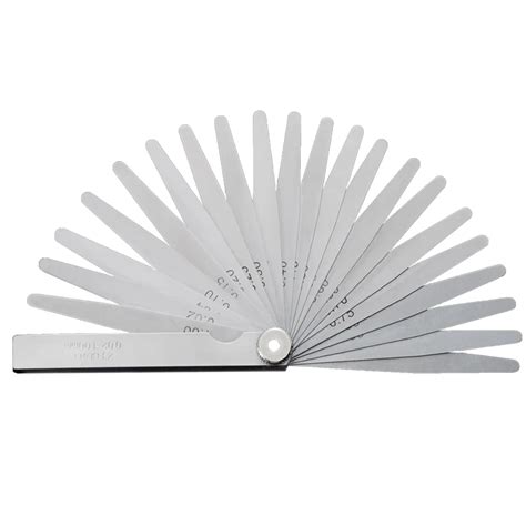 75mm 200mm Length Stainless Steel Feeler Gauge Metric Gap Filler 004 1