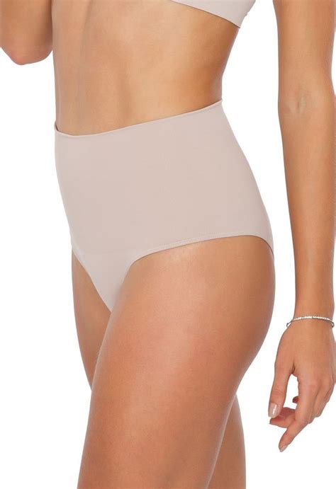 Calcinha Modeladora Plié 50085 Control Alta Compressão 74 bege Lingerie Feminina Plié Nunca